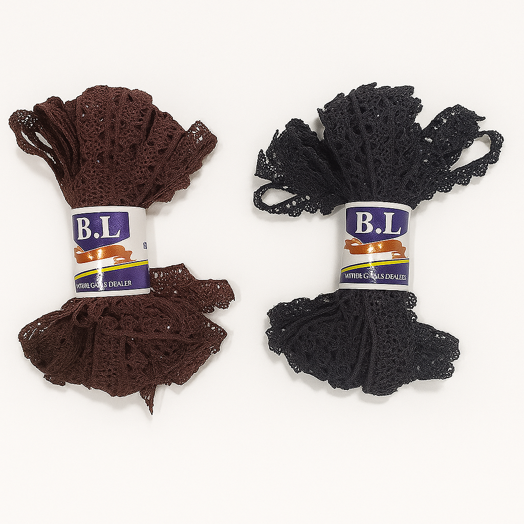 Sitari Lace Ladies – 14 Gaz | Elegant Sparkling Lace for Sewing & Decoration