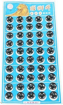 Titch Button Full Box – 1 Number | 8 Pata Black & White Tailoring Buttons