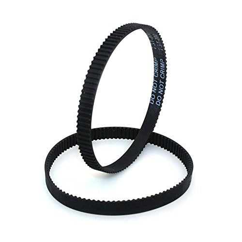 Cogged Machine Timing Belt – Black | Pack of 20 Durable Belts for Sewing Machines