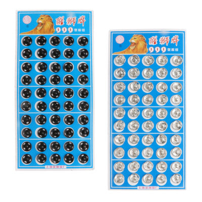 Titch Button Full Box – 1 Number | 8 Pata Black & White Tailoring Buttons